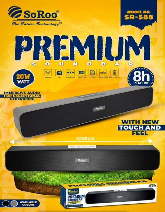 PREMIUM SOUNDBAR 8H PLAY TIME