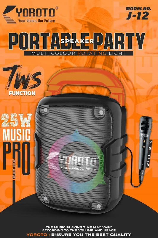 PORTABLE PARTY SPEAKER